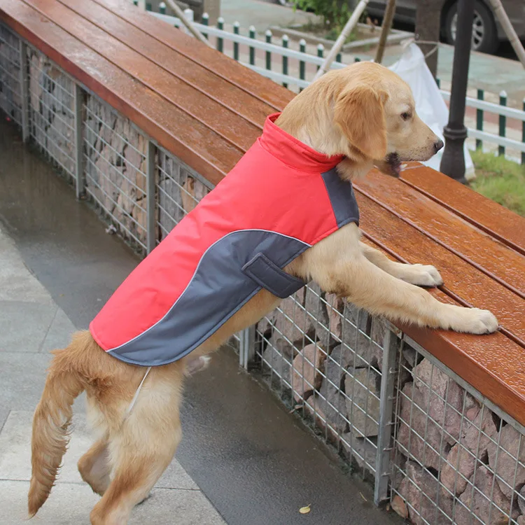 Водонепроницаемая зимняя одежда для собаки теплая куртка для собак Жилет Одежда для домашних животных Одежда для собак для маленьких средних и больших собак Ropa Para Perro