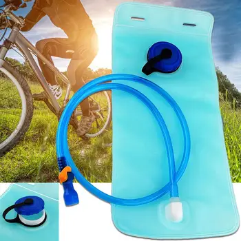 

2L Bike Cycling Mouth Water Bladder Bag Hydration System Camping Sports Blue