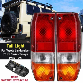 

Pair Car Rear Tail Light Signal Lamp DRL Driving lights Wire For Toyota Landcruiser 70 75 Series Troopy 1985 1986 1987 1990-1999