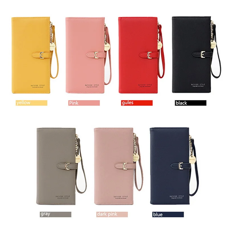Женский Длинный кошелек Portefeuille Femme Mujer Portfel Damski Portafoglio женские кошельки для телефона