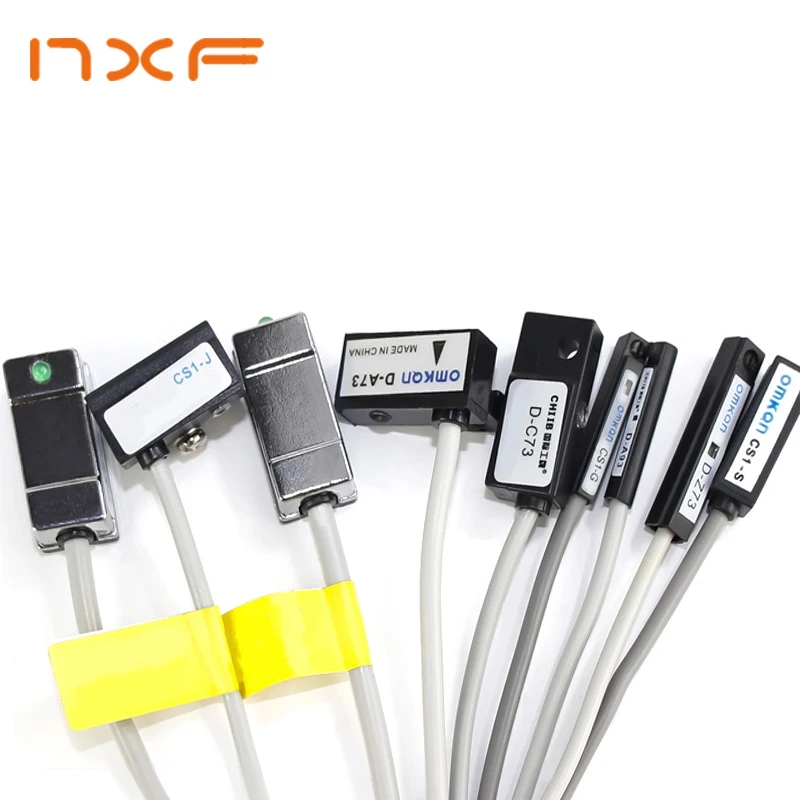Cilindro Pneumático Interruptor Reed Magnético Sensor D-a93 Z73 C73 A54 Cs1-g j Dms-h u f Smc Tamanho D-m9n D-m9nv D-m9pv M9bv 10 Peças ar