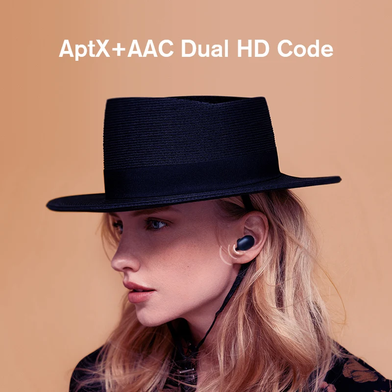 Беспроводные наушники Haylou GT1 Plus APTX 3D с реальным звуком сенсорные DSP