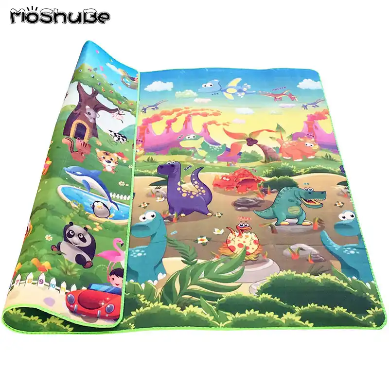 dinosaur foam play mat