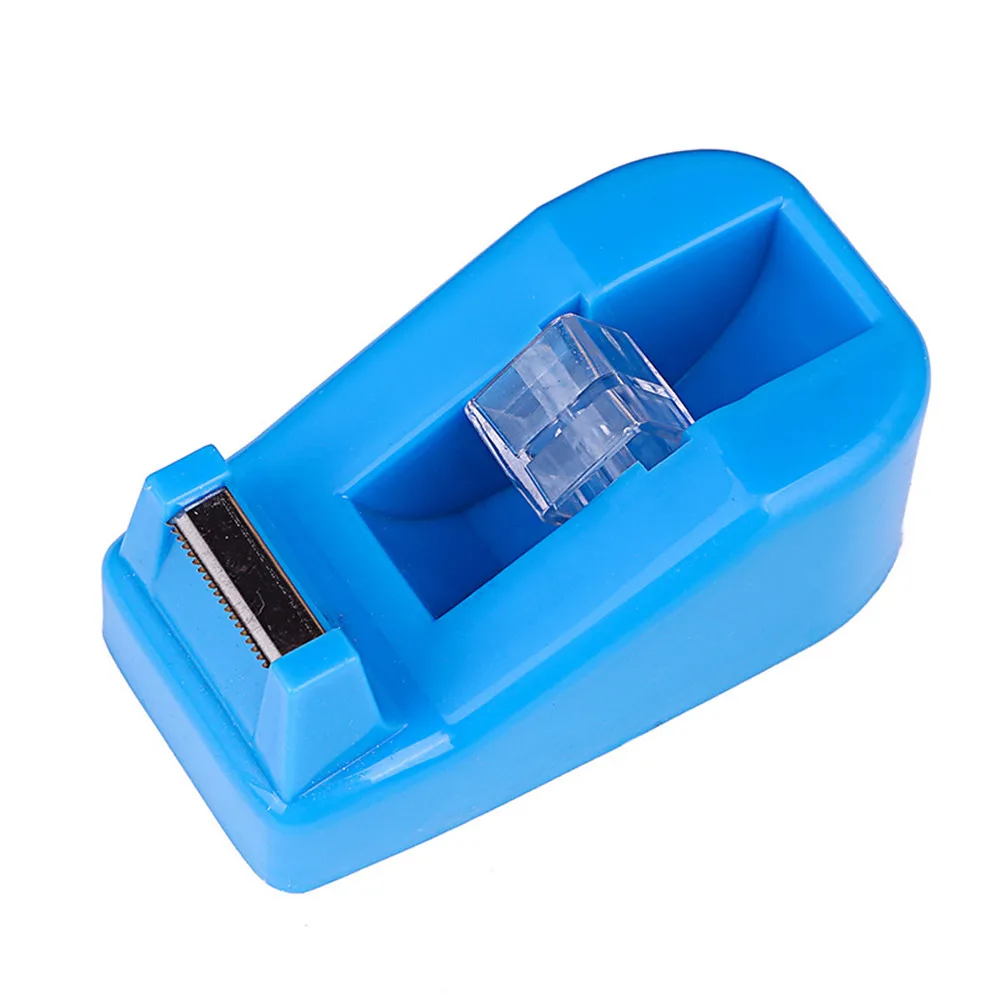 1pc Plastic Washi Tape Dispenser Masking Tape Holder Tape Cutter DIY Packing Double Sided Tape Dispenser School Office Supplies