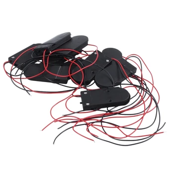 

10 PCS ON/OFF Switch 2 x 3V CR2032 Cell Button Battery Holder for LED