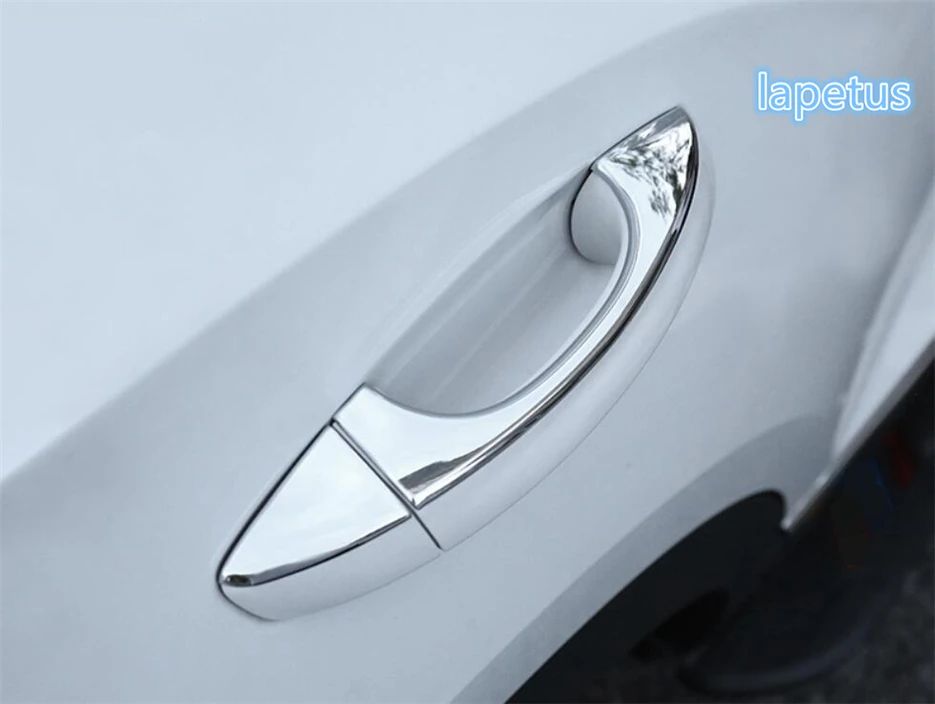 

Lapetus For Volkswagen T-Roc T Roc 2018 2019 2020 Car Door Pull Doorknob Handle Decoration Cover Trim Chrome / Carbon Fiber Look