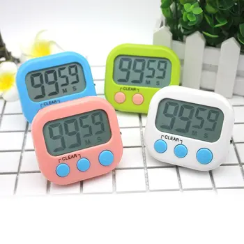 

New Electronic Timer With Switch Multi-Function Kitchen Large Screen Timer Portable Countdown Home Digital Kitchen Timer Alarm