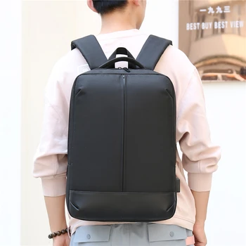 

New Oxford cloth men's Travel Laptop Backpack with USB charging large capacity student commuting leisure bag computer backpack