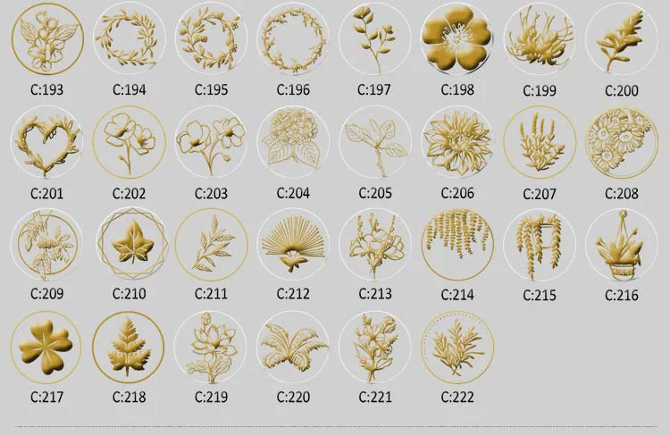 Claros para Scrapbooking Cabeças de Cobre Selos Fogo Pintura Selo Conjunto 5 1 Pequena Caixa Presente Convite Criativo 2020 49 ???_05.jpg