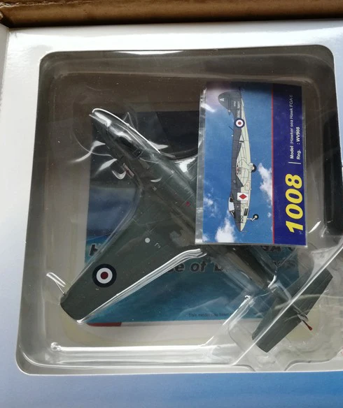 Изысканные 1/72 Королевского флота Seah awk FGA. 6 Av7223004 сплава модели самолетов коллекция моделей