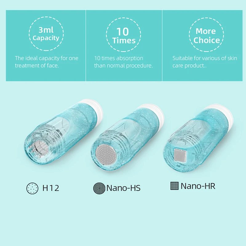 Profissional sem Fio Injector de Água Hydra Caneta Microneedling Infusão Automática Portátil Inteligente Mesotherapy h2 15 Hydra caneta h2 profissional sem fio microneedling