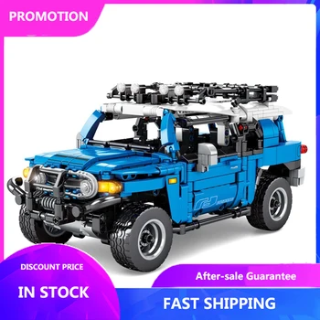 

999Pcs Off Road Car Building Bricks Toy Racing DIY Car Model Building Blocks Kit Compatible with All Famous Brands Blocks