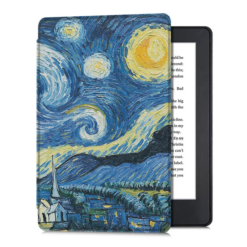 

Colorful Case for 6.8" Kobo Aura H2O Edition 2 (Model N867-2017) - Lightweight Smart Slim Fit Shell Cover with Auto Sleep/Wake