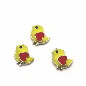 

12pcs/lot Charms chicken Floating Charms for Floating Memory charms Lockets DIY Jewelry
