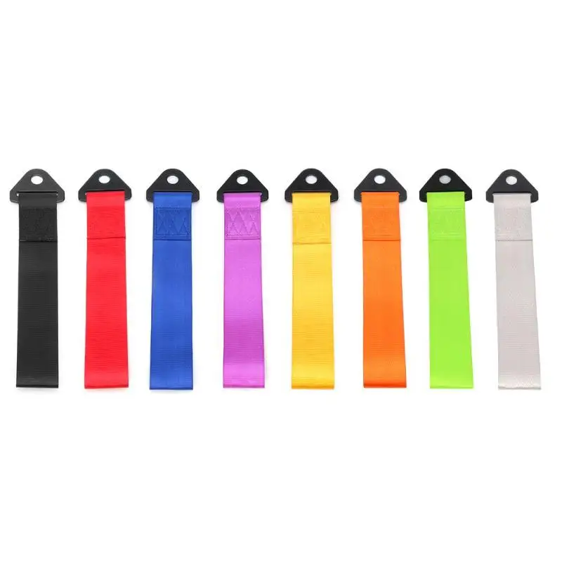 

28cm High Strength Towing Rope Racing Car Bumper Tow Eye Racing Car Front Bar Decoration Durable Strap Tow Rope 2 Ton