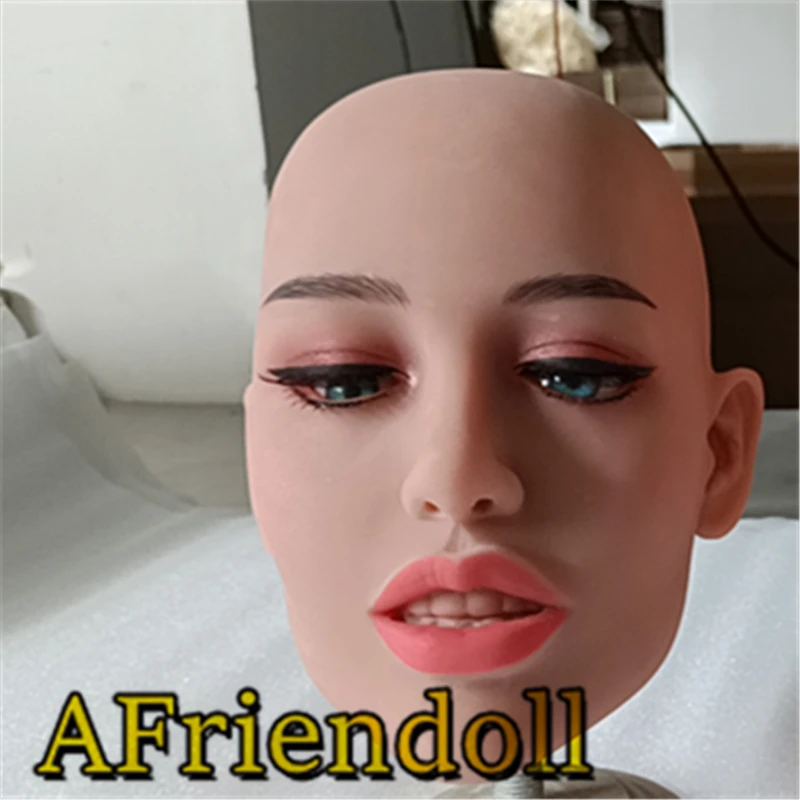 

Beautiful face Type n1 Lifelike Sex Doll Head Can Be Used For Oral Sex With A Mouth Depth Of 15cm Adult Male Masturbation Toy