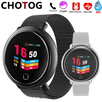 

Smart Watch Men Women Waterproof IP67 HW03 Smart Clock Blood Pressur Oxygen Heart Rate Monitor Twitter Reminder Sport Smartwatch