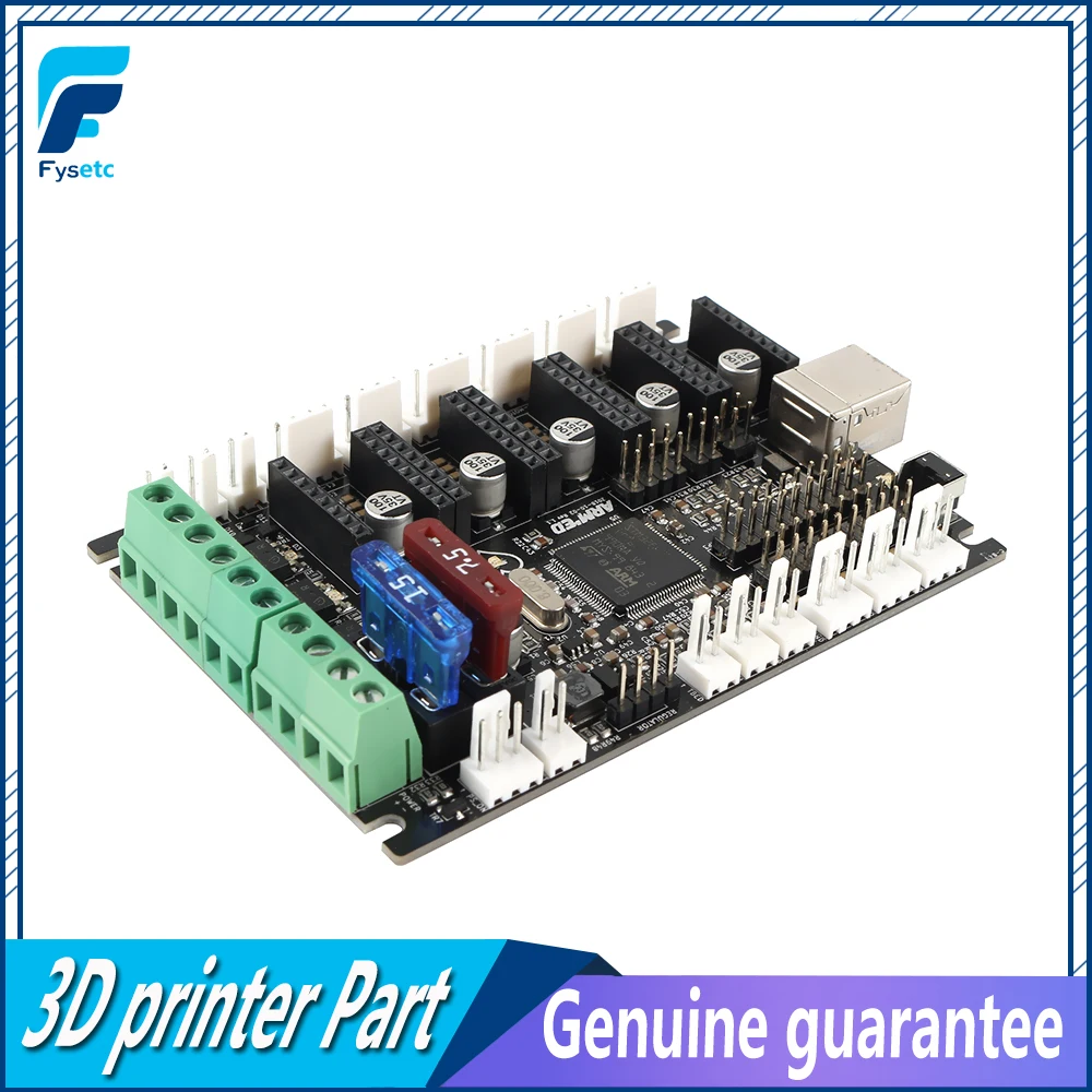 Armed V1.1 32bit Board 3D Printer Control Board With I2C SPI and UART Extension Ports Support TMC2130 SPI Dual Power Inputs