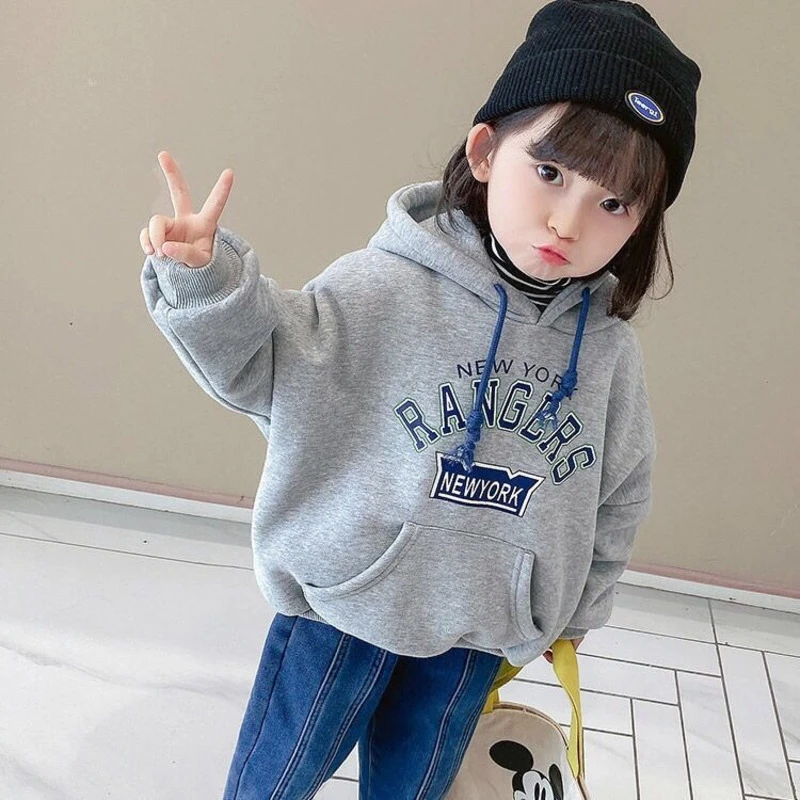 Children Girls Sweatshirt Streetwear Pink Cute Hoodie Kids Hoodies For Teenagers Boys Women 12 13 15 Years Old Vintage Pullover children's hype hoodie