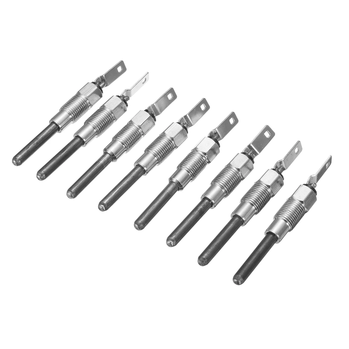 8pcs 0250202126 Glow Plugs for 6.5 L 6.2 L Fast Start Dual Coil