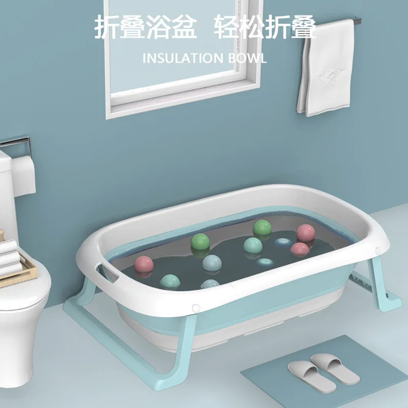 

CHILDREN'S Tub Lay Supporting Universal Bath Bucket Extra Large Lengthen Baby Newborn Supplies Infant Bath Tub Folding