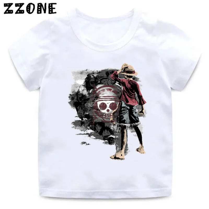Baby Boys T Shirt One Piece Luffy Ace Sabo Law Zoro Nami Print - roronoa zoro shirt roblox