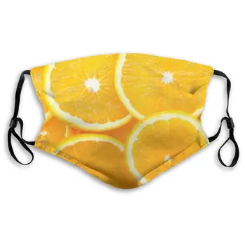 

Delicious Oranges Masks With filter Washable & Reusable Anti Dust Breathable Mask With Adjustable Ear Loops