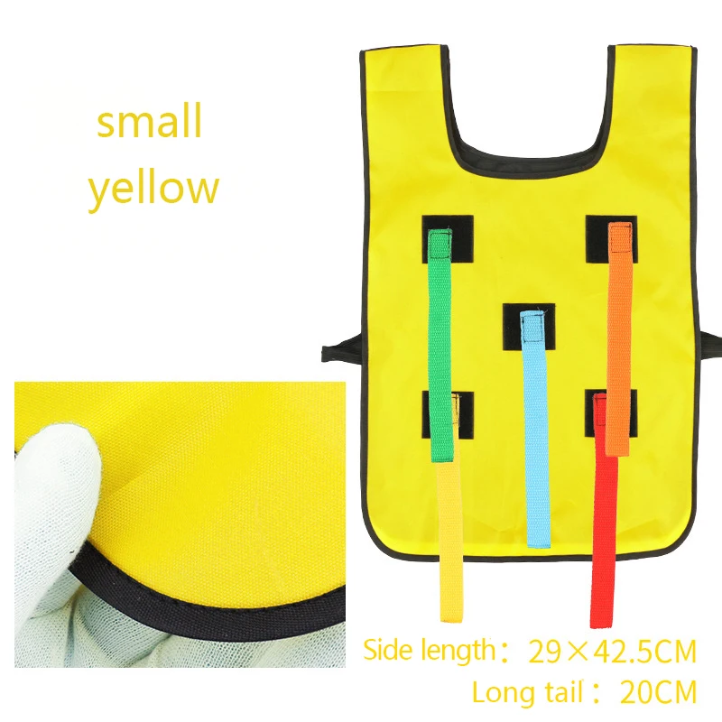 5 шт./компл. детский сад Забавный уличный развивающий жилет игрушки Дети ловят