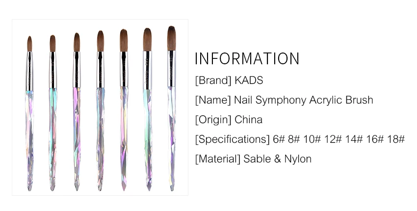 Kolinsky Sable Nail Brush