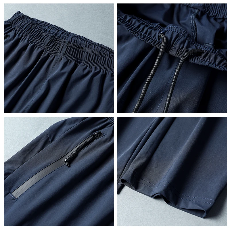 Running Pants Men Sport Jogging Fitness Yoga Training Basketball Football Long Leggings Ice Silk Elastic Quick Drying Trousers view 5