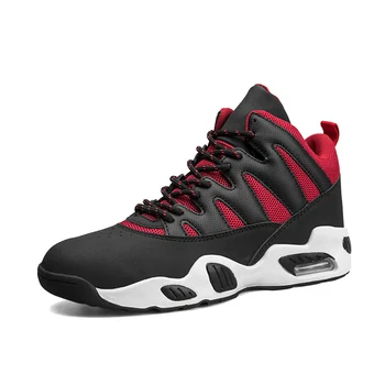 

Men High-top Basketball Shoes Men Cushioning Anti-skid Light Basketball Sneakers Breathable Athletic Shoe Outdoor Sport Sneakers