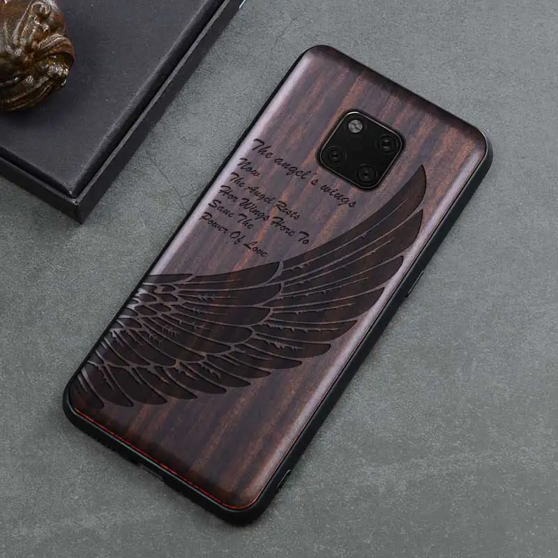 Boogic для huawei mate 20 чехол mate 20 Pro черное дерево чехол для huawei mate 20 X 20X защитный чехол - Цвет: 7