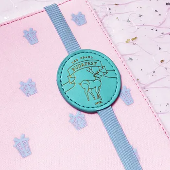 

Mint Budapest Round Style Band Bookmark DIY Book Marker Journal Decoration Supplies 170mm