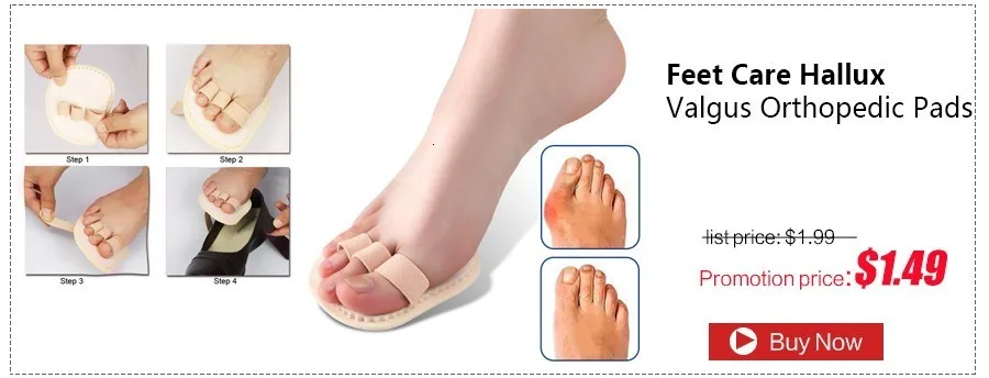 Hallux Valgus Orthotics Big Toe Corrector Foot Pain Relief Feet Care Bone Bunion Corrector Night And Day Used Splint Pedicure