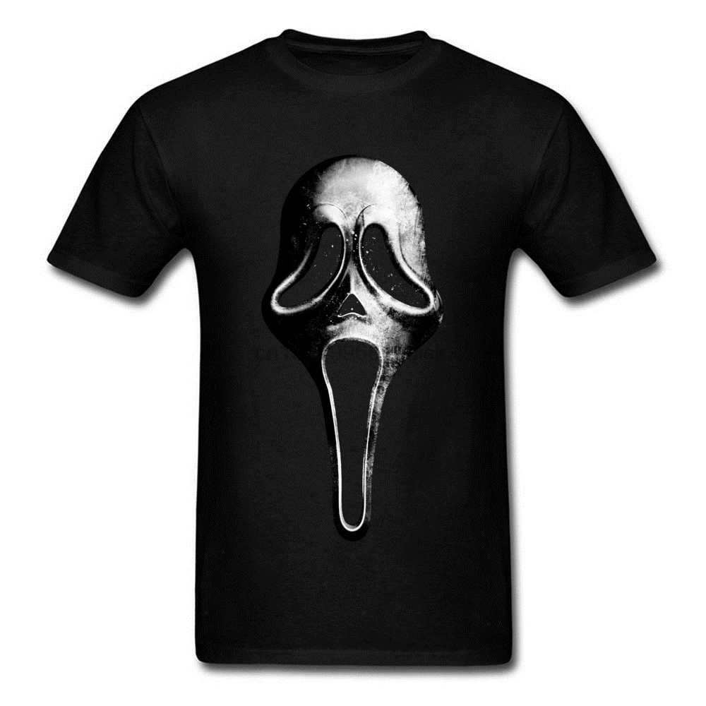 Halloween 3D T-shirt Men Scream Skull Print T Shirt Ghost Cosplay Tops Tees Punk Style Clothing Cotton Fabric Drop Shipping |
