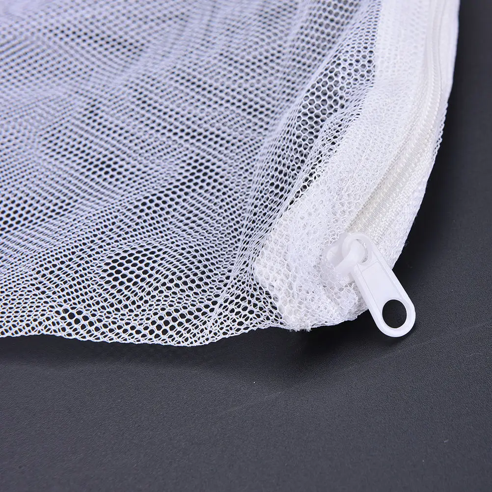 

White Isolation Bag 1Pcs Aquarium Fish Tank Pond Filter Mesh Bag Net For Bio Ball Carbon Media Ammonia Bag
