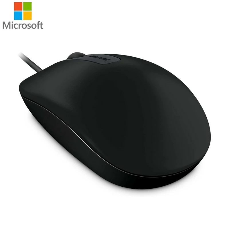 Оптическая проводная мышь microsoft 100 1000 dpi USB 2,0, модная офисная умная мышь для ноутбука, технология Bluetrack, бесшумная мышь для ноутбука