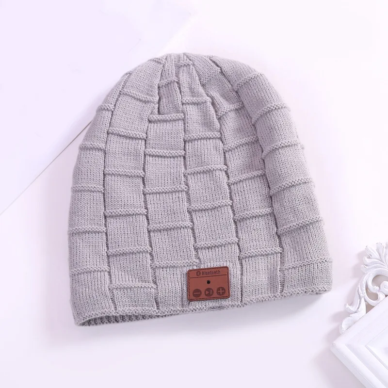 Новая мягкая зимняя теплая шапка Smart Cap V4.2 Беспроводная Bluetooth гарнитура наушники