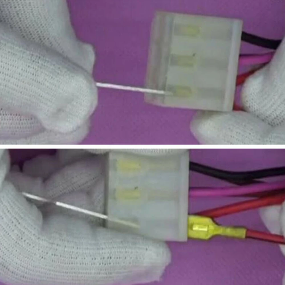 Обжимная Клемма Удалить инструмент Запчасти разъем Съемник терминала