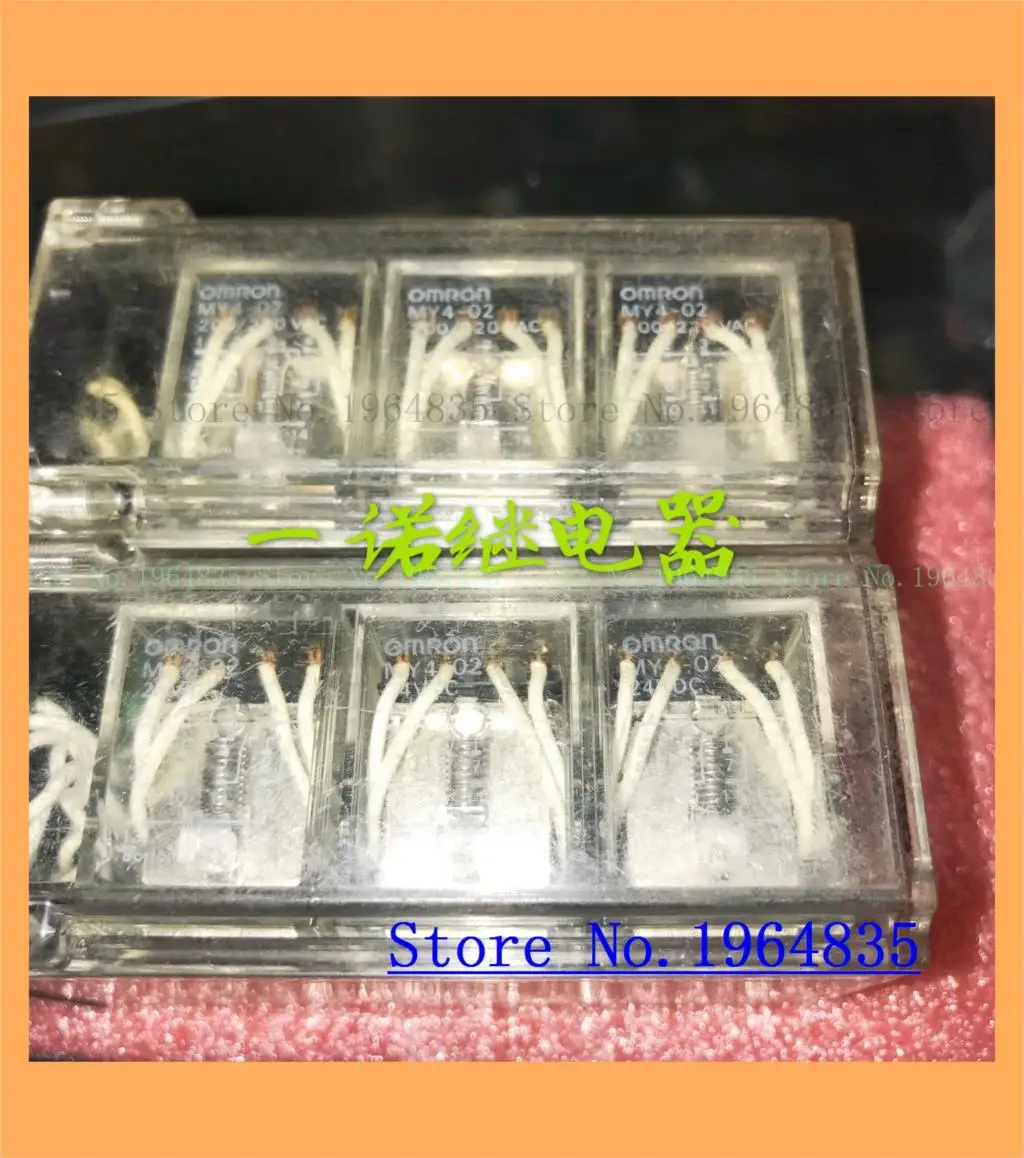 

MY4-02-200/220VAC MY4-02-24VDC