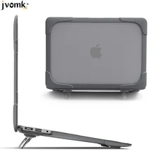 Противоударный жесткий чехол Складная подставка для macbook Air Pro retina 11 12 13 15 для Mac book 13,3 дюймов Сенсорная панель+ крышка клавиатуры