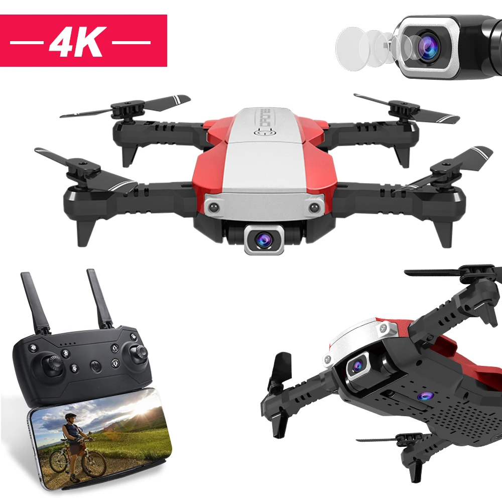 2 4G складной Дрон с дистанционным управлением камерой 1080P 4K HD в реальном времени