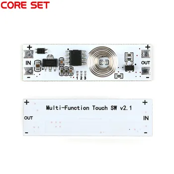 

5Pcs Touch Switch Capacitive Sensor Module 5V-24V 3A LED Dimming Control Lamps Active Components 3 Mode Hard Light Controller