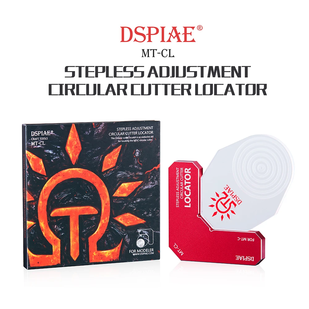 DSPIAE MT-CL MT-C Stepless Adjustment Circular Cutter Locator Model Assembly Tool Cutting Dedicated Craft Tools Hobby Accessory