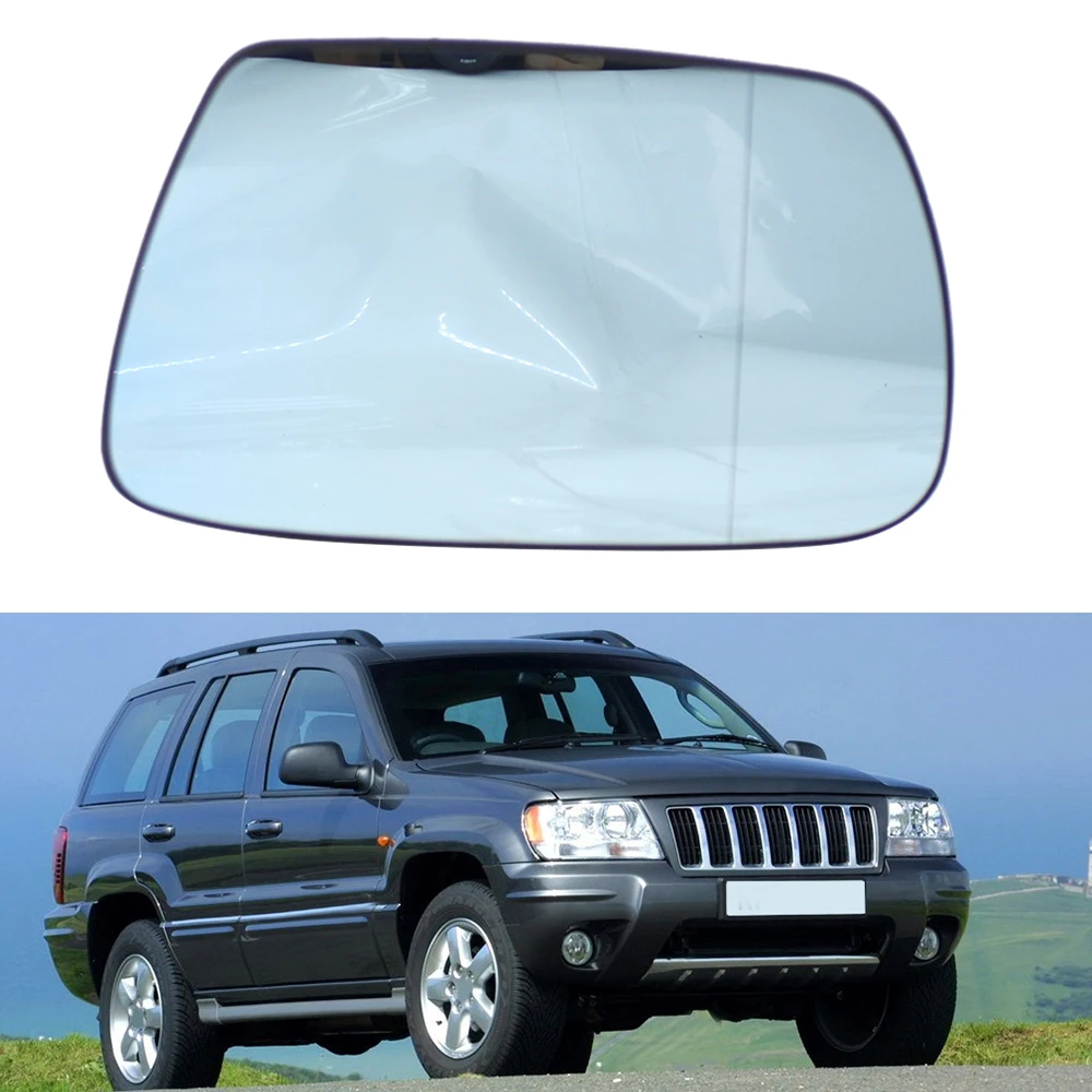Левое/правое боковое зеркало заднего вида с боковым крылом зеркала для Jeep Grand Cherokee/Land Rover Discovery Rover freelander 2 - Цвет: Jeep Bule Right
