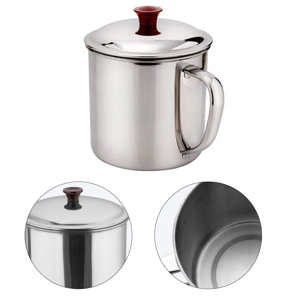 480ml Handle Stainless Steel Travel Camping Coffee Tea Mug