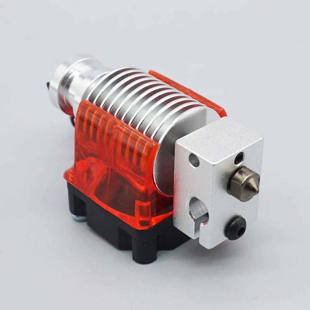 E3D V6 Hotend Комплект Высокая температура версии 300 градусов 3D-принтеры Запчасти 0,4/1,75 мм J-head дистанционный экструдер 12V 24V подключения печатающей головки