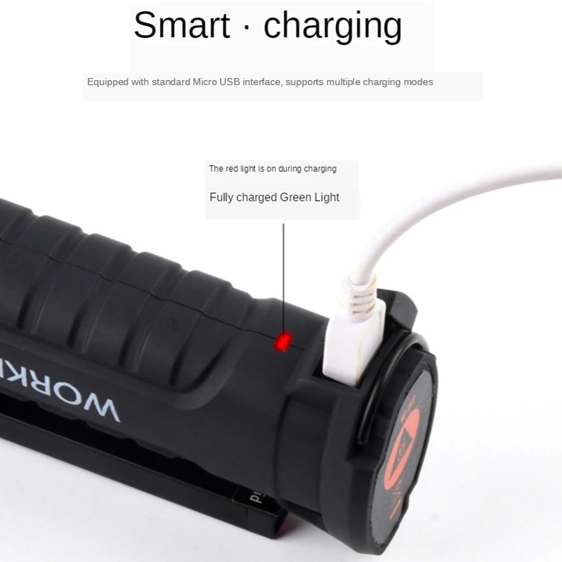 ZHIYU 5 режимов COB рабочий фонарик светодиодный фонарь автомобиля ремонта лампы USB