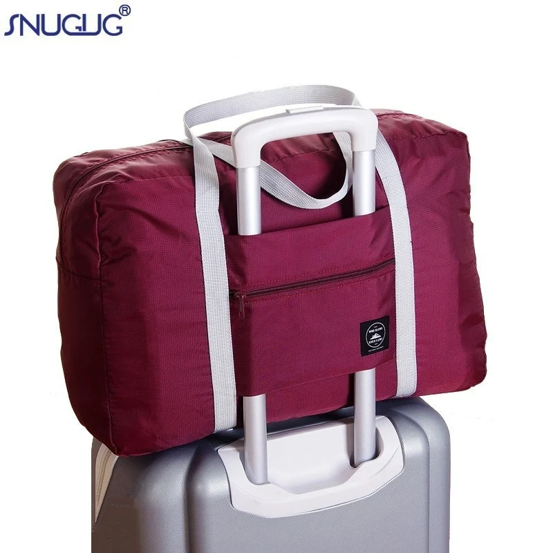 Nylon Foldable Travel Bags Handbags Waterproof Bags For Business And Travel Large Capacity Shoulder Hand Bag