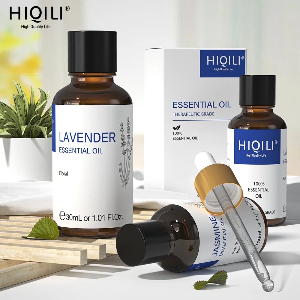 HIQILI 30ML Essential Oils Premium 100% Pure Natural For Aromatherapy Humidifier Massage Diffuser Skin & Hair Care Perfume DIY | Красота и